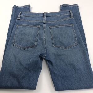 Veronica Beard Kate 10" Skinny 25 / 0 (Fits 26W 29L) Grotto Mid Rise Denim Jeans